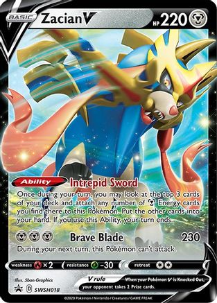 Zacian V SWSH018/307 - Promo - Holofoil
