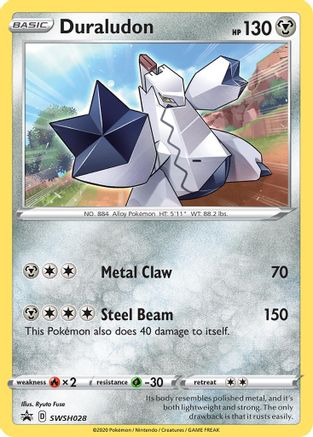 Duraludon SWSH028/307 - Promo - Holofoil