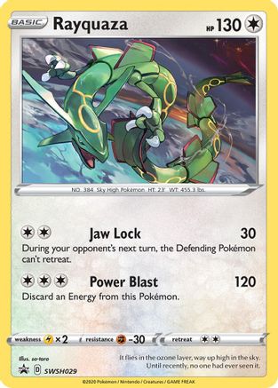 Rayquaza SWSH029/307 - Promo - Holofoil