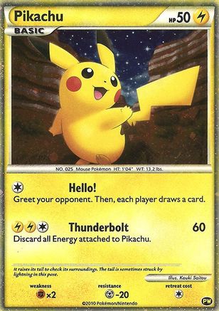 Pikachu (English) 0PW - Promo - Holofoil