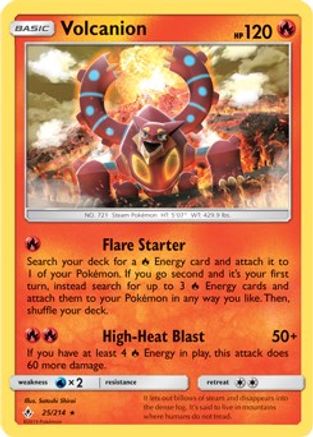 Volcanion 025/214 - Rare