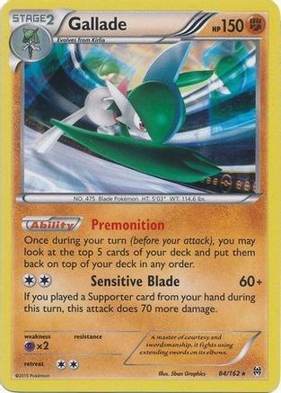 Gallade 084/162 - Promo - Holofoil