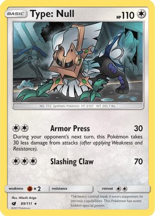 Type: Null 089/111 - Rare