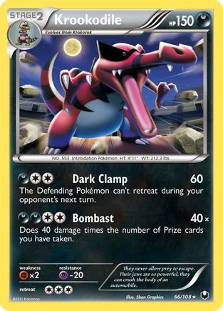 Krookodile 066/108 - Rare