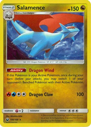 Salamence 106/168 - Promo - Holofoil