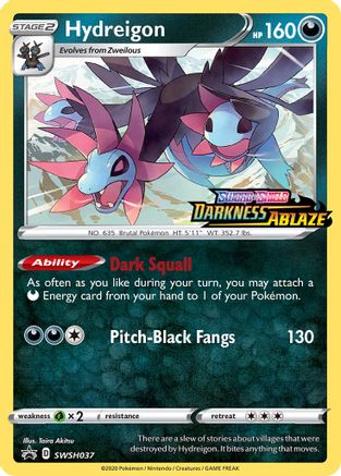Hydreigon SWSH037/307 - Promo - Holofoil