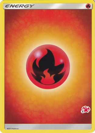 Fire Energy (#3 Charizard Stamped) - Promo