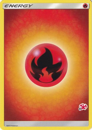 Fire Energy (#20 Charizard Stamped) - Promo