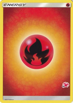 Fire Energy (#22 Charizard Stamped) - Promo