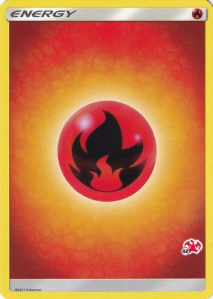Fire Energy (#32 Charizard Stamped) - Promo