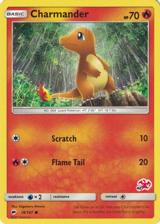 Charmander 018/147 - Common