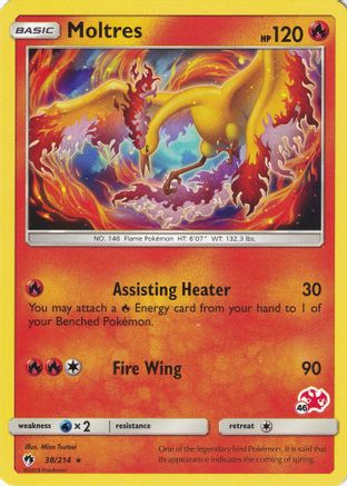 Moltres 038/214 - Promo