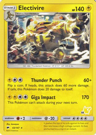 Electivire 043/147 - Promo