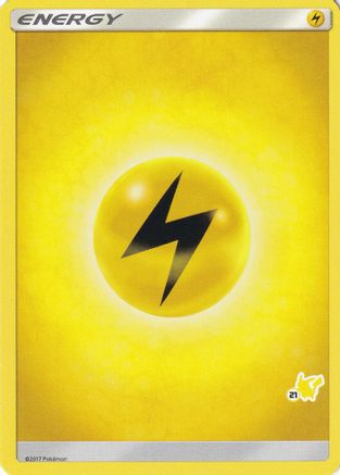 Lightning Energy (#21 Pikachu Stamped) - Promo