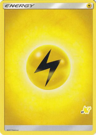 Lightning Energy (#27 Pikachu Stamped) - Promo