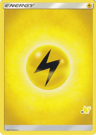 Lightning Energy (#31 Pikachu Stamped) - Promo