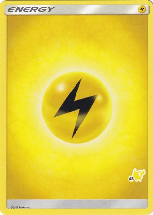 Lightning Energy (#43 Pikachu Stamped) - Promo