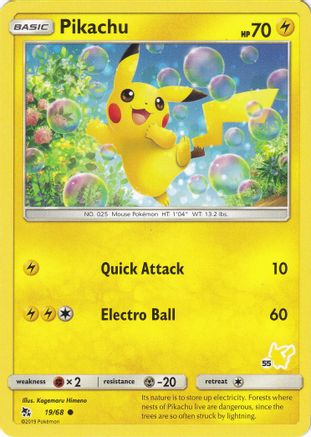 Pikachu 019/068 - Promo