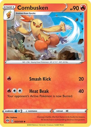 Combusken 023/189/189 - Uncommon