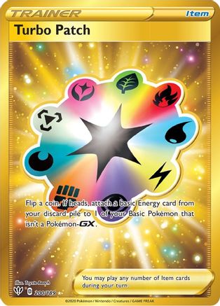Turbo Patch (Secret) 200/189/189 - Secret Rare - Holofoil