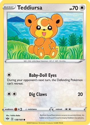 Teddiursa 138/189/189 - Common