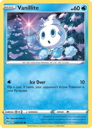 Vanillite 045/189/189 - Common