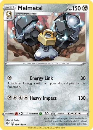 Melmetal 130/189/189 - Rare