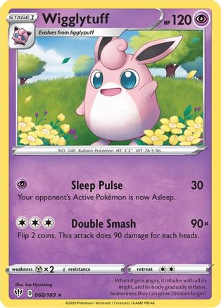 Wigglytuff 068/189/189 - Rare