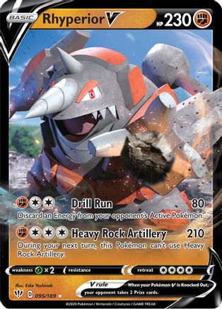 Rhyperior V 095/189/189 - Ultra Rare - Holofoil