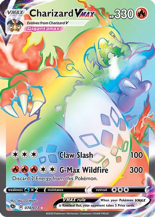 Charizard VMAX (Secret) 074/73/73 - Secret Rare - Holofoil