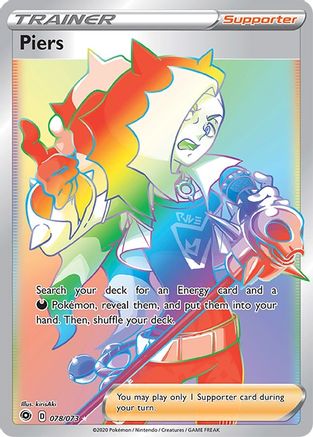 Piers (Secret) 078/73/73 - Secret Rare - Holofoil