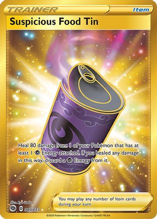 Suspicious Food Tin (Secret) 080/73/73 - Secret Rare - Holofoil