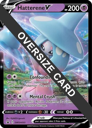 Hatterene V SWSH055 - Promo - Holofoil
