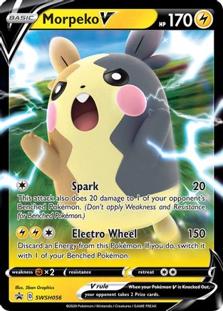 Morpeko V SWSH056/307 - Promo - Holofoil