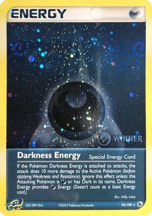 Darkness Energy (Special) 093/109 - Promo - Holofoil