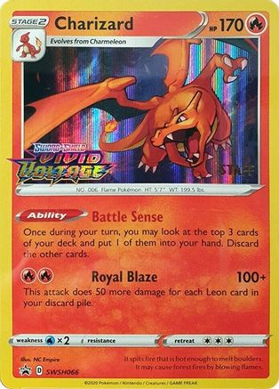 Charizard SWSH066 - Promo - Holofoil
