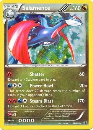 Salamence 057/108 - Promo - Holofoil