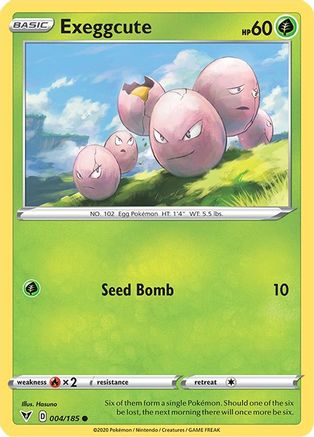 Exeggcute 004/185/185 - Common