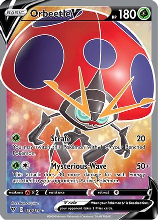 Orbeetle V (Full Art) 166/185/185 - Ultra Rare - Holofoil
