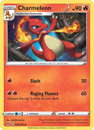 Charmeleon 024/185/185 - Uncommon