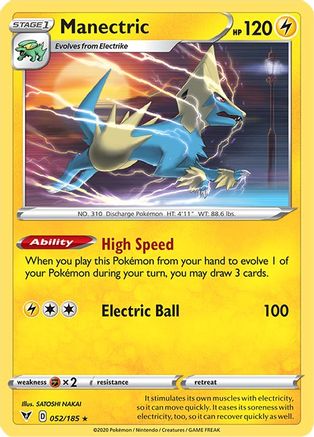 Manectric 052/185/185 - Rare