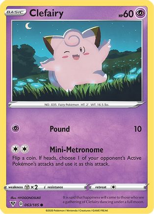 Clefairy 063/185/185 - Common