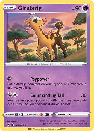 Girafarig 065/185/185 - Uncommon