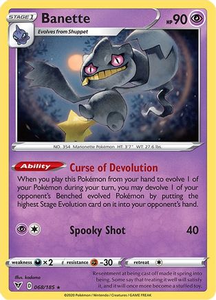Banette 068/185/185 - Rare