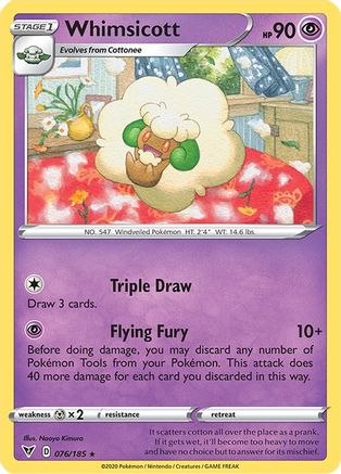 Whimsicott 076/185/185 - Rare