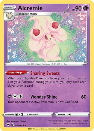 Alcremie 081/185/185 - Rare
