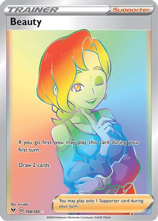 Beauty (Secret) 194/185/185 - Secret Rare - Holofoil
