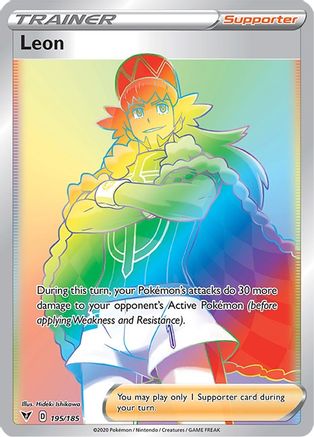 Leon (Secret) 195/185/185 - Secret Rare - Holofoil