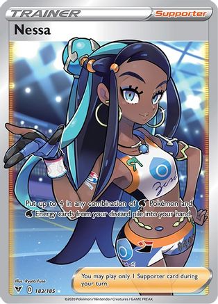Nessa (Full Art) 183/185/185 - Ultra Rare - Holofoil