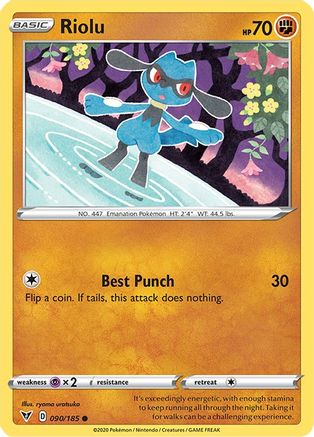 Riolu 090/185/185 - Common